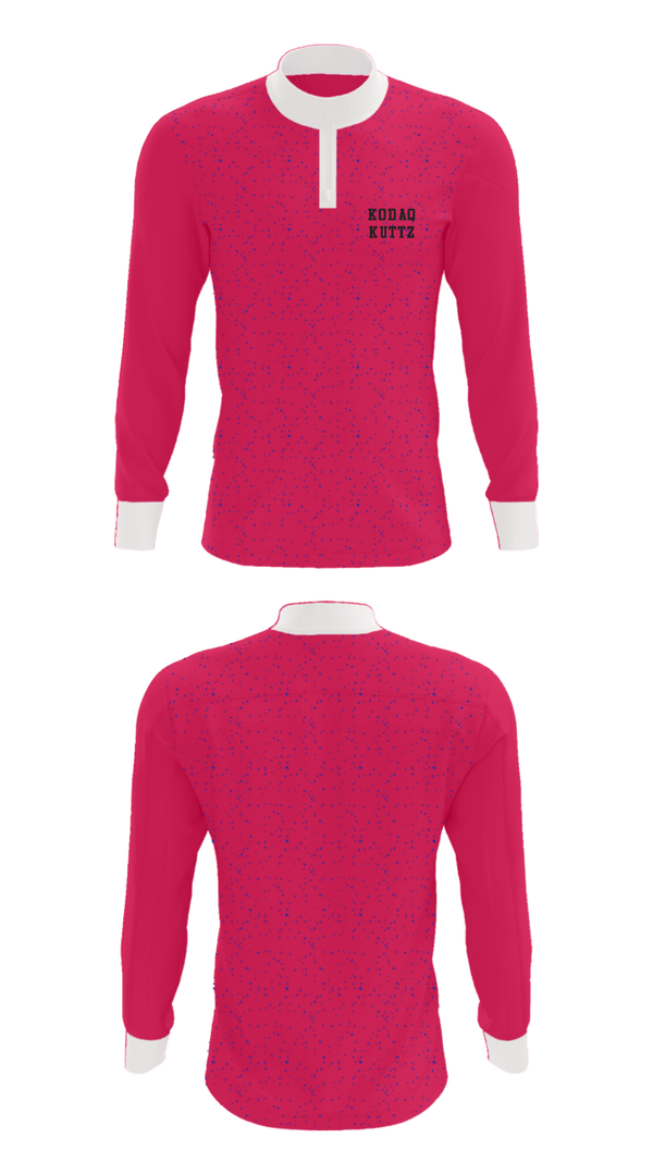Quarter Zip Jacket, Kodaq Kuttz, , Teamtime, Team time, sublimation, custom sports apparel, team uniforms, spirit wear, spiritwear, sports uniforms, custom shirts, team store, custom team store, fundraiser sports, apparel fundraiser