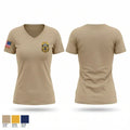Patrol 40596190 Women's Short Sleeve V-neck Shirt - 1