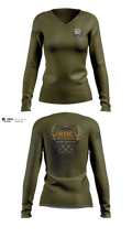 RDC Outdoors Women's Long Sleeve V-neck Shirt - 14