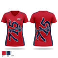 715 Hammers Women's Short Sleeve V-neck Shirt - 1