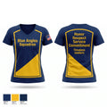 Blue Angles Squadron Women's Short Sleeve V-neck Shirt - 1
