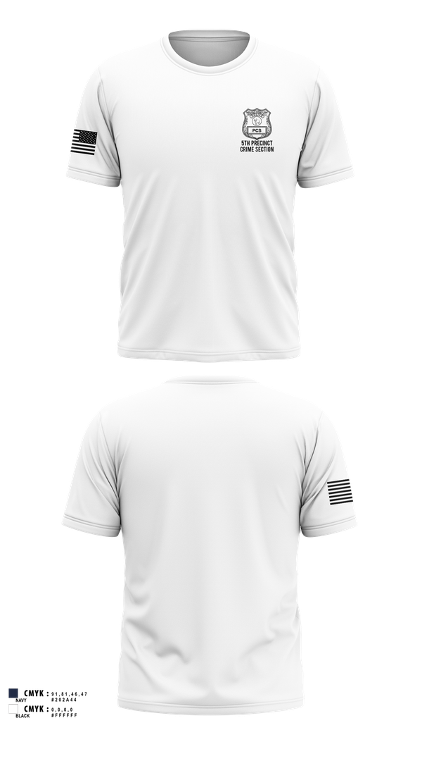 Short Sleeve Performance Shirt, 5th PCT Crime Section, , Teamtime, Team time, sublimation, custom sports apparel, team uniforms, spirit wear, spiritwear, sports uniforms, custom shirts, team store, custom team store, fundraiser sports, apparel fundraiser