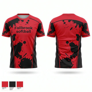 Football Jersey, Fallbrook softball, Softball, Teamtime, Team time, sublimation, custom sports apparel, team uniforms, spirit wear, spiritwear, sports uniforms, custom shirts, team store, custom team store, fundraiser sports, apparel fundraiser