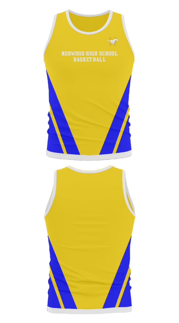 Tank Top, Norwood High School Basketball, Women's Basketball, Teamtime, Team time, sublimation, custom sports apparel, team uniforms, spirit wear, spiritwear, sports uniforms, custom shirts, team store, custom team store, fundraiser sports, apparel fundraiser