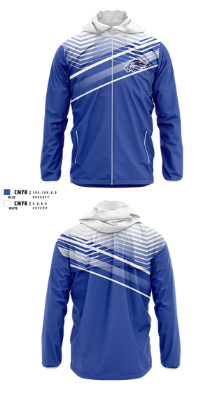 Windbreaker, Jessieville Lions Golf, Golf, Teamtime, Team time, sublimation, custom sports apparel, team uniforms, spirit wear, spiritwear, sports uniforms, custom shirts, team store, custom team store, fundraiser sports, apparel fundraiser