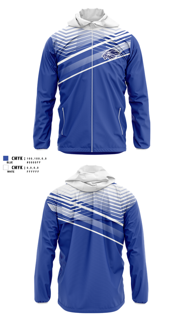 Windbreaker, Jessieville Lions Golf, Golf, Teamtime, Team time, sublimation, custom sports apparel, team uniforms, spirit wear, spiritwear, sports uniforms, custom shirts, team store, custom team store, fundraiser sports, apparel fundraiser