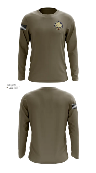 Long Sleeve Performance Shirt, 490th CBRN BN, , Teamtime, Team time, sublimation, custom sports apparel, team uniforms, spirit wear, spiritwear, sports uniforms, custom shirts, team store, custom team store, fundraiser sports, apparel fundraiser