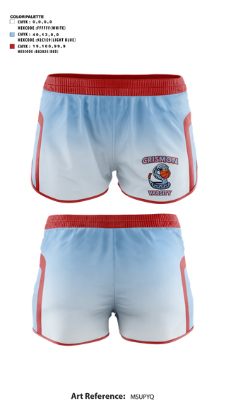 Ranger Panties, Crismon Rattlers, Women's Basketball, Teamtime, Team time, sublimation, custom sports apparel, team uniforms, spirit wear, spiritwear, sports uniforms, custom shirts, team store, custom team store, fundraiser sports, apparel fundraiser
