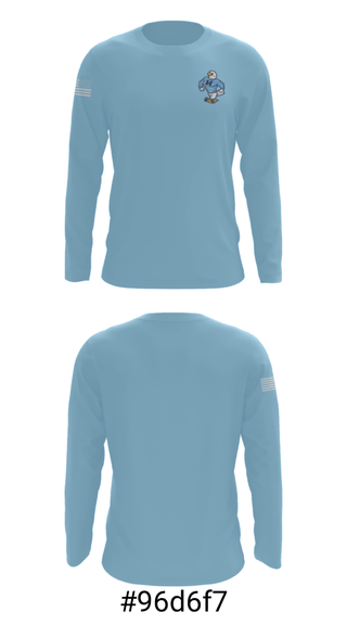 Long Sleeve Performance Shirt, Hillcrest High School Basketball, Men's Basketball, Teamtime, Team time, sublimation, custom sports apparel, team uniforms, spirit wear, spiritwear, sports uniforms, custom shirts, team store, custom team store, fundraiser sports, apparel fundraiser