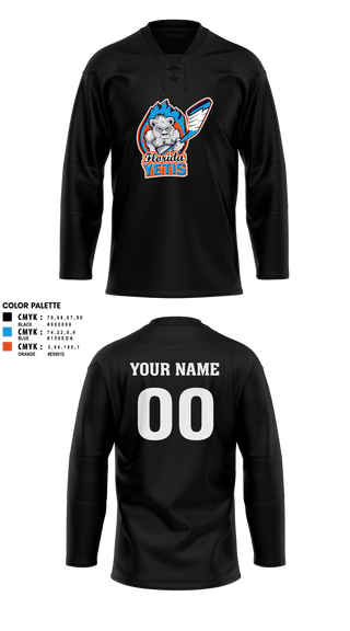 Hockey Jersey, Florida Yetis, Ice Hockey, Teamtime, Team time, sublimation, custom sports apparel, team uniforms, spirit wear, spiritwear, sports uniforms, custom shirts, team store, custom team store, fundraiser sports, apparel fundraiser