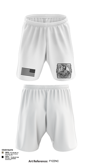 Athletic Shorts With Pockets, Detachment 9, Army, Teamtime, Team time, sublimation, custom sports apparel, team uniforms, spirit wear, spiritwear, sports uniforms, custom shirts, team store, custom team store, fundraiser sports, apparel fundraiser