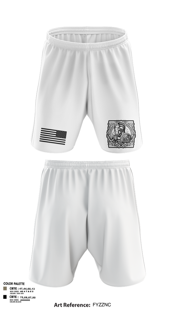 Athletic Shorts With Pockets, Detachment 9, Army, Teamtime, Team time, sublimation, custom sports apparel, team uniforms, spirit wear, spiritwear, sports uniforms, custom shirts, team store, custom team store, fundraiser sports, apparel fundraiser