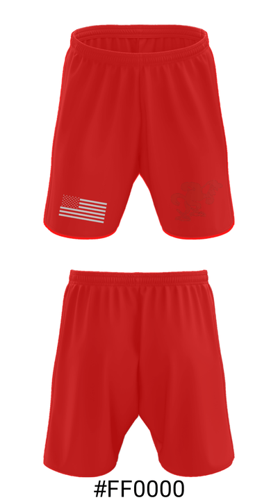 Screven County High School Basketball 68167168 Athletic Shorts With Pockets - 15