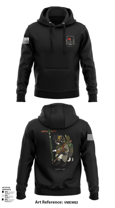 441st Engineer Company 97843489 Hoodie - 110