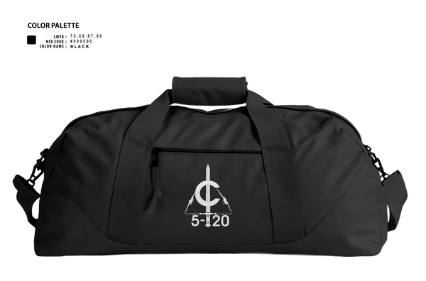 Duffle Bag, 2/C Sicarios, Army, Teamtime, Team time, sublimation, custom sports apparel, team uniforms, spirit wear, spiritwear, sports uniforms, custom shirts, team store, custom team store, fundraiser sports, apparel fundraiser
