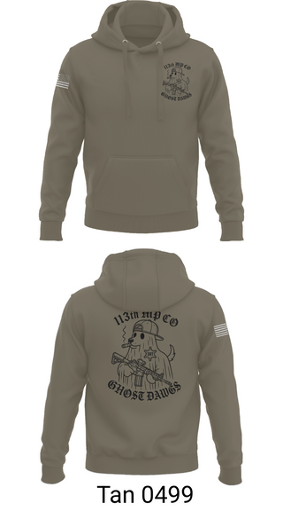 Hoodie, 113th MP CO, Army, Teamtime, Team time, sublimation, custom sports apparel, team uniforms, spirit wear, spiritwear, sports uniforms, custom shirts, team store, custom team store, fundraiser sports, apparel fundraiser