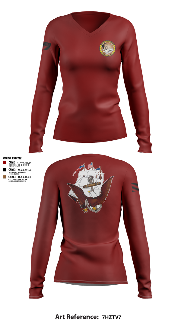 Womens Long Sleeve Vneck Shirt, REPAIR DIVISION, , Teamtime, Team time, sublimation, custom sports apparel, team uniforms, spirit wear, spiritwear, sports uniforms, custom shirts, team store, custom team store, fundraiser sports, apparel fundraiser