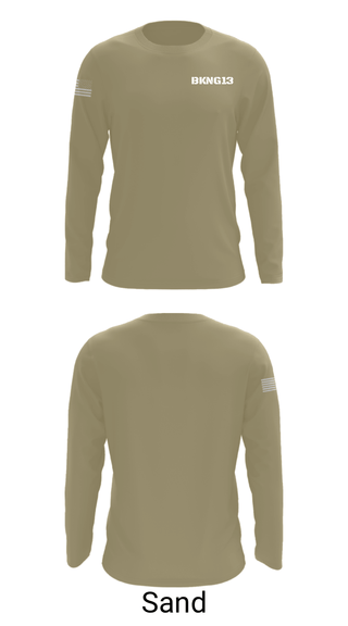 Long Sleeve Performance Shirt, BKNG13, Army, Teamtime, Team time, sublimation, custom sports apparel, team uniforms, spirit wear, spiritwear, sports uniforms, custom shirts, team store, custom team store, fundraiser sports, apparel fundraiser