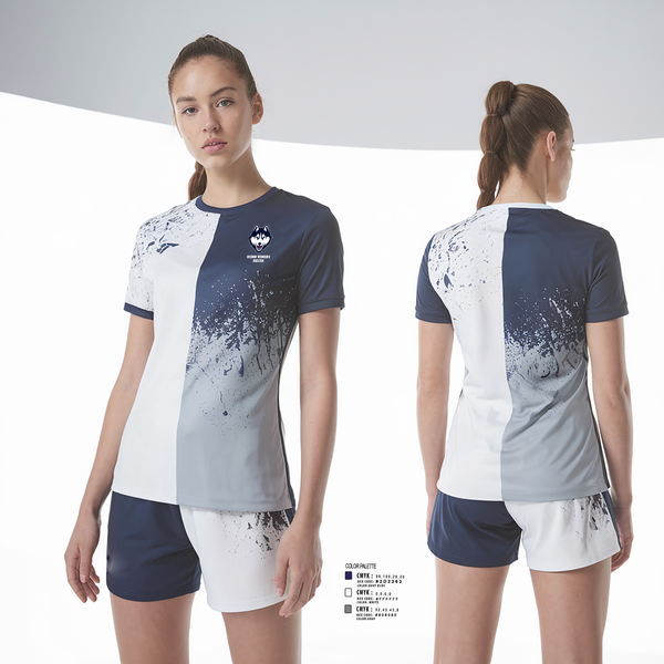 Short Sleeve Performance Shirt, UConn Women’s Soccer, Women's Soccer, Teamtime, Team time, sublimation, custom sports apparel, team uniforms, spirit wear, spiritwear, sports uniforms, custom shirts, team store, custom team store, fundraiser sports, apparel fundraiser
