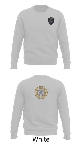 Crew Neck Sweatshirt, EBRPD, Police, Teamtime, Team time, sublimation, custom sports apparel, team uniforms, spirit wear, spiritwear, sports uniforms, custom shirts, team store, custom team store, fundraiser sports, apparel fundraiser