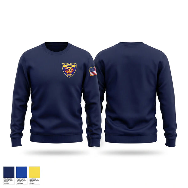 Crew Neck Sweatshirt, Dekalb Company 7, Fire Department, Teamtime, Team time, sublimation, custom sports apparel, team uniforms, spirit wear, spiritwear, sports uniforms, custom shirts, team store, custom team store, fundraiser sports, apparel fundraiser