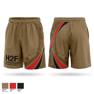 Athletic Shorts With Pockets, H2F, 2nd Mobile Brigade, 25th Infantry Division, Army, Teamtime, Team time, sublimation, custom sports apparel, team uniforms, spirit wear, spiritwear, sports uniforms, custom shirts, team store, custom team store, fundraiser sports, apparel fundraiser