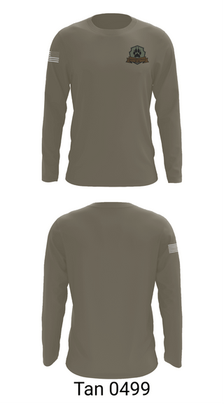 Long Sleeve Performance Shirt, Hagerstown Police K9 Unit, Police, Teamtime, Team time, sublimation, custom sports apparel, team uniforms, spirit wear, spiritwear, sports uniforms, custom shirts, team store, custom team store, fundraiser sports, apparel fundraiser