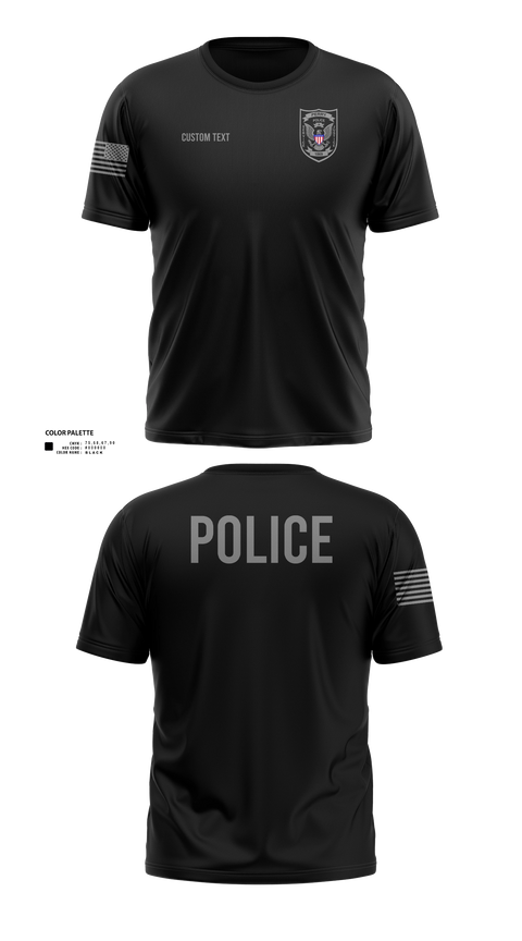Short Sleeve Performance Shirt, PERRY POLICE DEPARTMENT, Police, Teamtime, Team time, sublimation, custom sports apparel, team uniforms, spirit wear, spiritwear, sports uniforms, custom shirts, team store, custom team store, fundraiser sports, apparel fundraiser