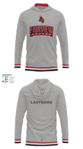 Fairview Men's Soccer Long Sleeve Performance Shirt with hood - 2