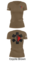MEDICS 307th AEB 3679991 Women's Short Sleeve V-neck Shirt - 12