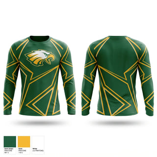 Long Sleeve Performance Shirt, Eagles, Cheer, Teamtime, Team time, sublimation, custom sports apparel, team uniforms, spirit wear, spiritwear, sports uniforms, custom shirts, team store, custom team store, fundraiser sports, apparel fundraiser