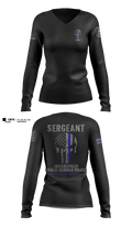 IPSPD Women's Long Sleeve V-neck Shirt - 13
