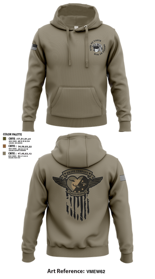 Hoodie, B/4-3 Assault Helicopter Battalion, , Teamtime, Team time, sublimation, custom sports apparel, team uniforms, spirit wear, spiritwear, sports uniforms, custom shirts, team store, custom team store, fundraiser sports, apparel fundraiser