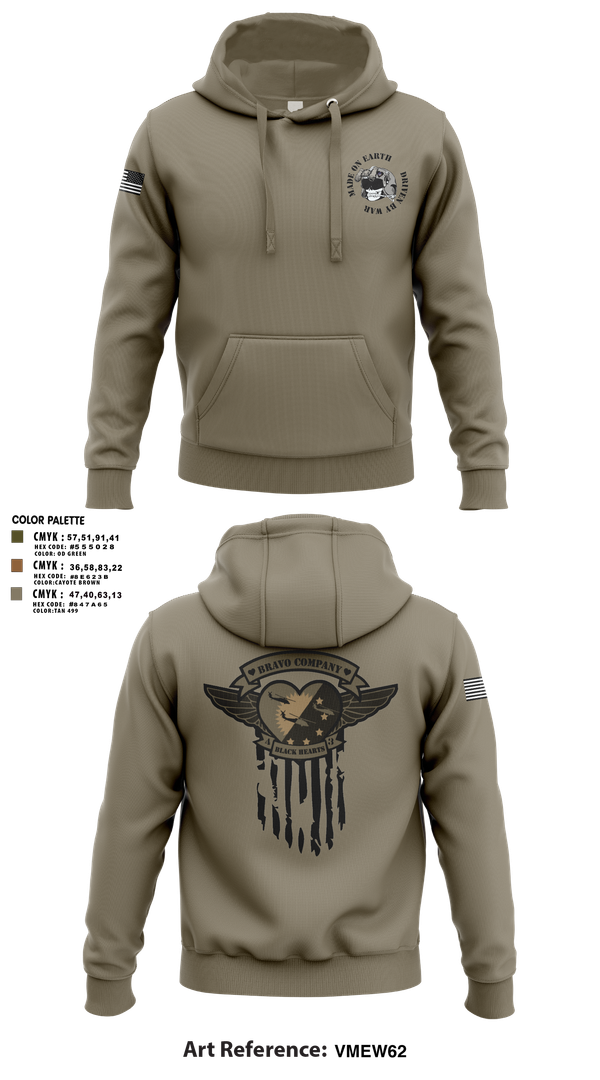 Hoodie, B/4-3 Assault Helicopter Battalion, , Teamtime, Team time, sublimation, custom sports apparel, team uniforms, spirit wear, spiritwear, sports uniforms, custom shirts, team store, custom team store, fundraiser sports, apparel fundraiser
