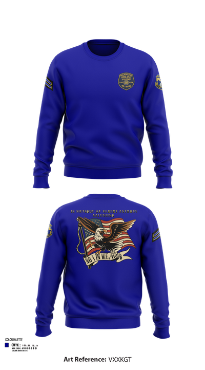Philadelphia Police 64135919 Crew Neck Sweatshirt - 102