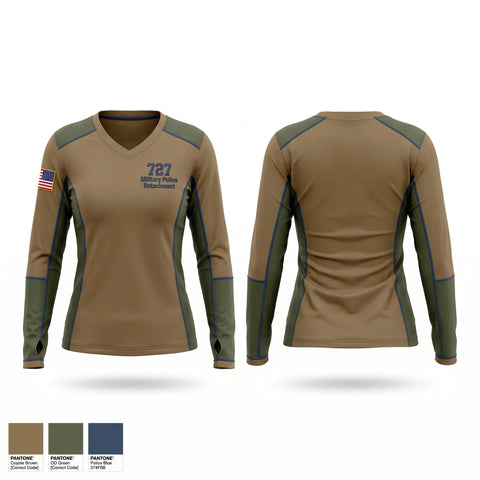 Old School Cotton Feel Shirt, 727 Military Police Detachment, National Guard, Teamtime, Team time, sublimation, custom sports apparel, team uniforms, spirit wear, spiritwear, sports uniforms, custom shirts, team store, custom team store, fundraiser sports, apparel fundraiser