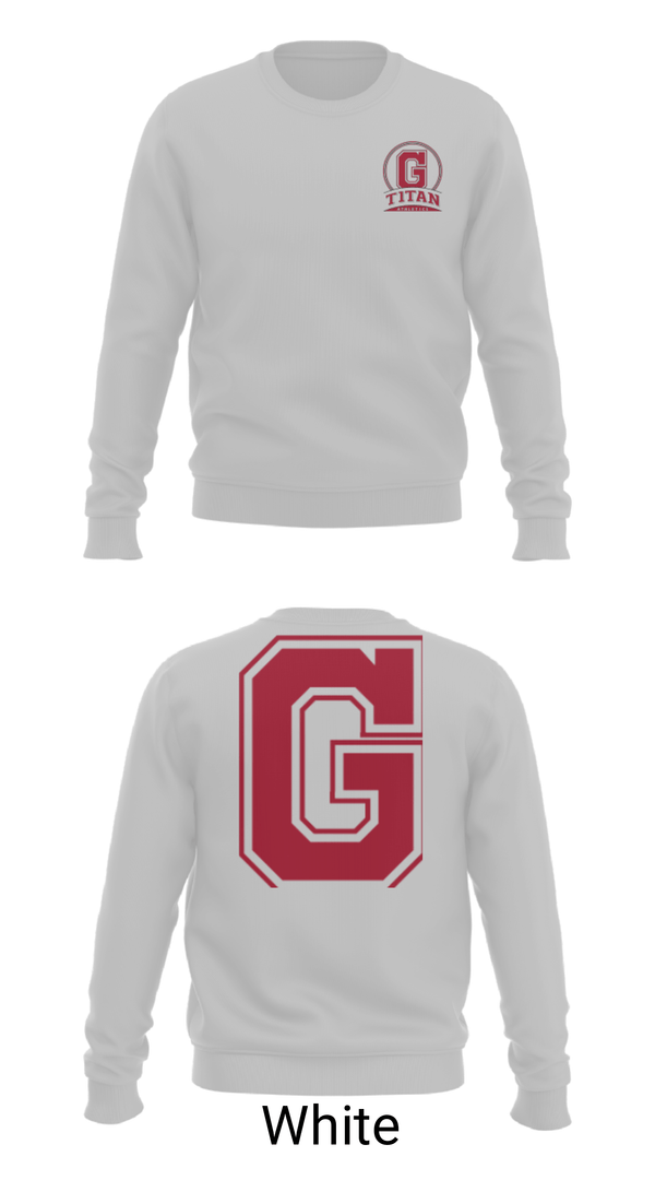 Crew Neck Sweatshirt, Glenwood High School Wrestling, Wrestling, Teamtime, Team time, sublimation, custom sports apparel, team uniforms, spirit wear, spiritwear, sports uniforms, custom shirts, team store, custom team store, fundraiser sports, apparel fundraiser