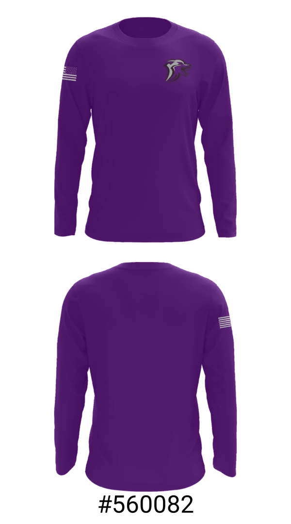 Long Sleeve Performance Shirt, Heritage High School Swimming, Swimming, Teamtime, Team time, sublimation, custom sports apparel, team uniforms, spirit wear, spiritwear, sports uniforms, custom shirts, team store, custom team store, fundraiser sports, apparel fundraiser
