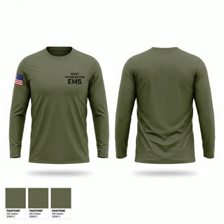 Long Sleeve Performance Shirt, west charleston EMS, EMS/EMT, Teamtime, Team time, sublimation, custom sports apparel, team uniforms, spirit wear, spiritwear, sports uniforms, custom shirts, team store, custom team store, fundraiser sports, apparel fundraiser