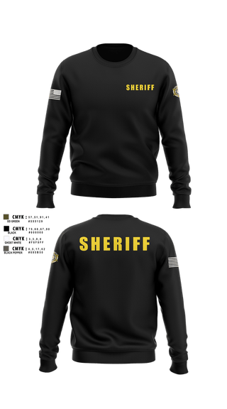 Crew Neck Sweatshirt, JEFFERSON COUNTY SHERIFFS OFFICE, Police, Teamtime, Team time, sublimation, custom sports apparel, team uniforms, spirit wear, spiritwear, sports uniforms, custom shirts, team store, custom team store, fundraiser sports, apparel fundraiser