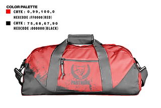 Duffle Bag, Panthers, Men's Soccer, Teamtime, Team time, sublimation, custom sports apparel, team uniforms, spirit wear, spiritwear, sports uniforms, custom shirts, team store, custom team store, fundraiser sports, apparel fundraiser