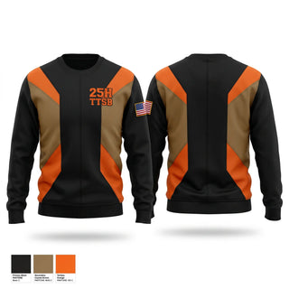 Crew Neck Sweatshirt, 25H TTSB, Army, Teamtime, Team time, sublimation, custom sports apparel, team uniforms, spirit wear, spiritwear, sports uniforms, custom shirts, team store, custom team store, fundraiser sports, apparel fundraiser