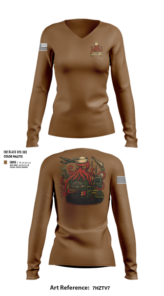 Womens Long Sleeve Vneck Shirt, , Navy, Teamtime, Team time, sublimation, custom sports apparel, team uniforms, spirit wear, spiritwear, sports uniforms, custom shirts, team store, custom team store, fundraiser sports, apparel fundraiser