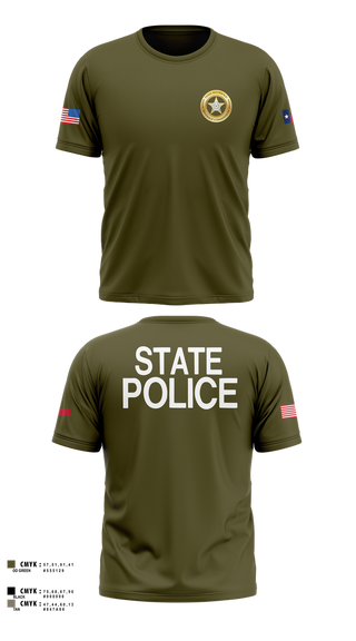 Old School Cotton Feel Shirt, Texas Alcoholic Beverage Commission, Police, Teamtime, Team time, sublimation, custom sports apparel, team uniforms, spirit wear, spiritwear, sports uniforms, custom shirts, team store, custom team store, fundraiser sports, apparel fundraiser