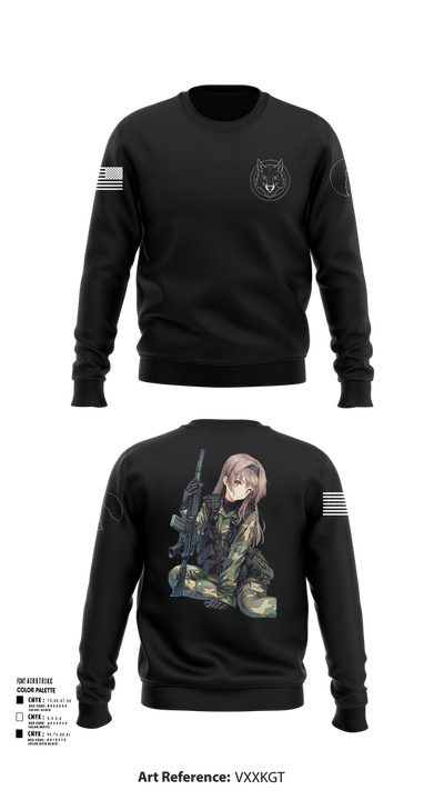 The House of Wolves 15600458 Crew Neck Sweatshirt - 22