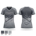 Thomas Jefferson Middle 45162196 Women's Short Sleeve V-neck Shirt - 1