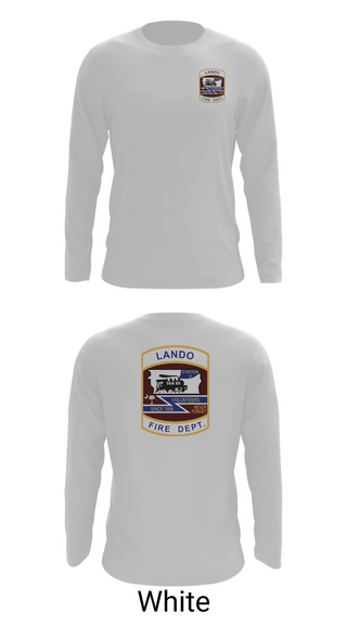 Long Sleeve Performance Shirt, Lando Fire Department, Fire Department, Teamtime, Team time, sublimation, custom sports apparel, team uniforms, spirit wear, spiritwear, sports uniforms, custom shirts, team store, custom team store, fundraiser sports, apparel fundraiser