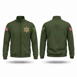Windbreaker, Clay County Sheriff, Police, Teamtime, Team time, sublimation, custom sports apparel, team uniforms, spirit wear, spiritwear, sports uniforms, custom shirts, team store, custom team store, fundraiser sports, apparel fundraiser