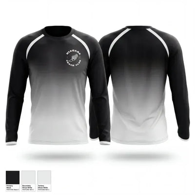 Niagara Track & Field Club 8359213 Long Sleeve Performance Shirt 1