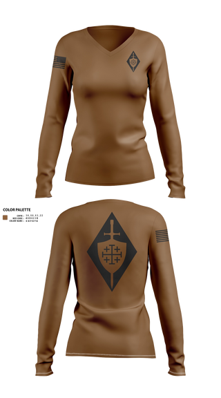 Womens Long Sleeve Vneck Shirt, CT Crusaders, Spirit Store, Teamtime, Team time, sublimation, custom sports apparel, team uniforms, spirit wear, spiritwear, sports uniforms, custom shirts, team store, custom team store, fundraiser sports, apparel fundraiser